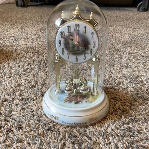 Thomas Kinkade clock.